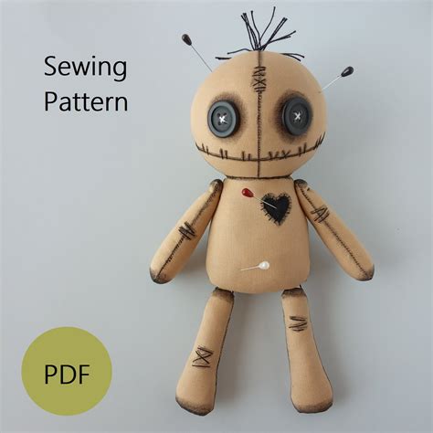 Voodoo doll sewing pattern free